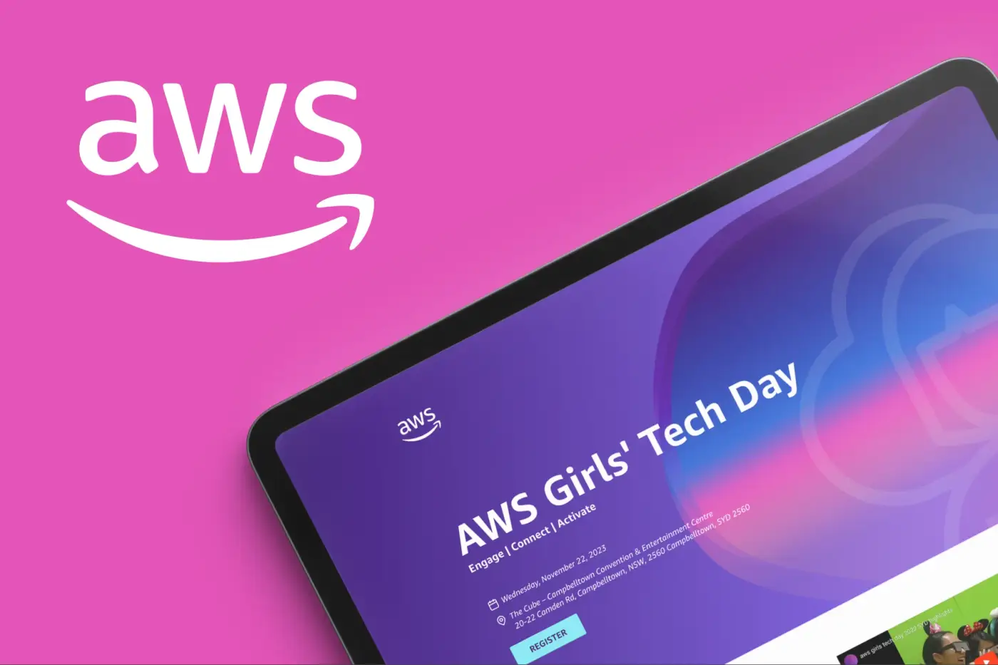 AWS Girls' Tech Series — Learning platform case study