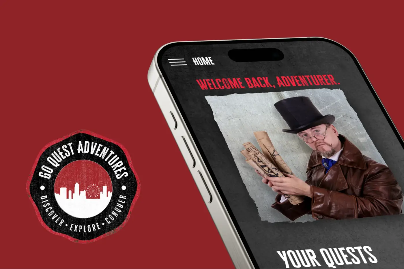 Go Quest Adventures — Web platform case study
