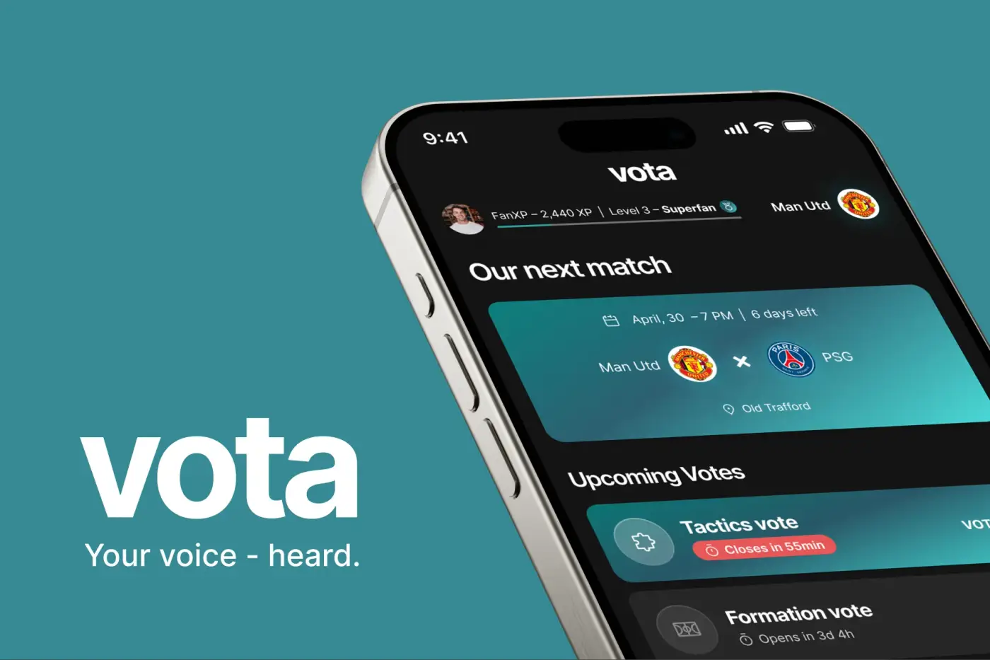 Vota — Mobile app case study