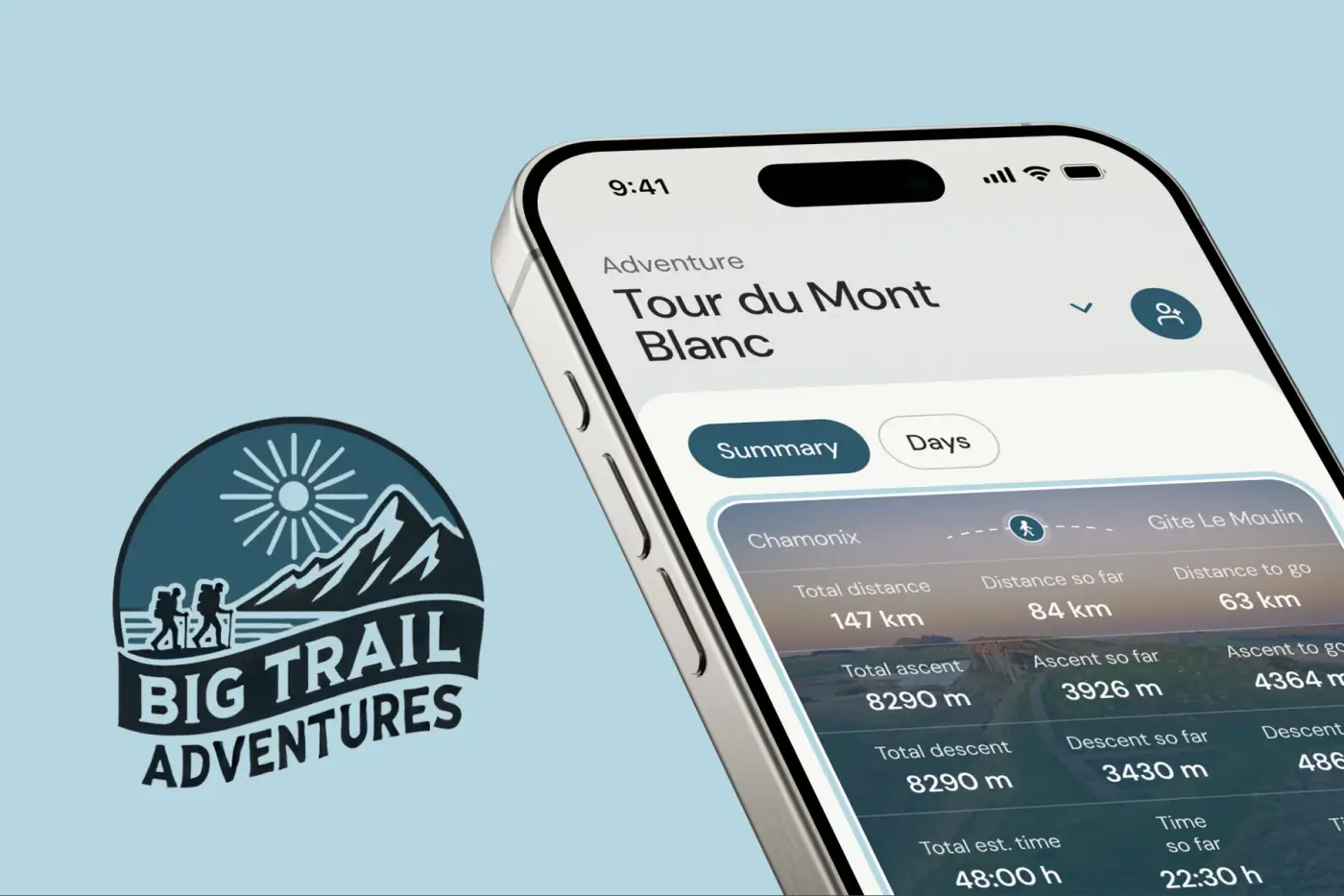Big Trail Adventures — Mobile app case study