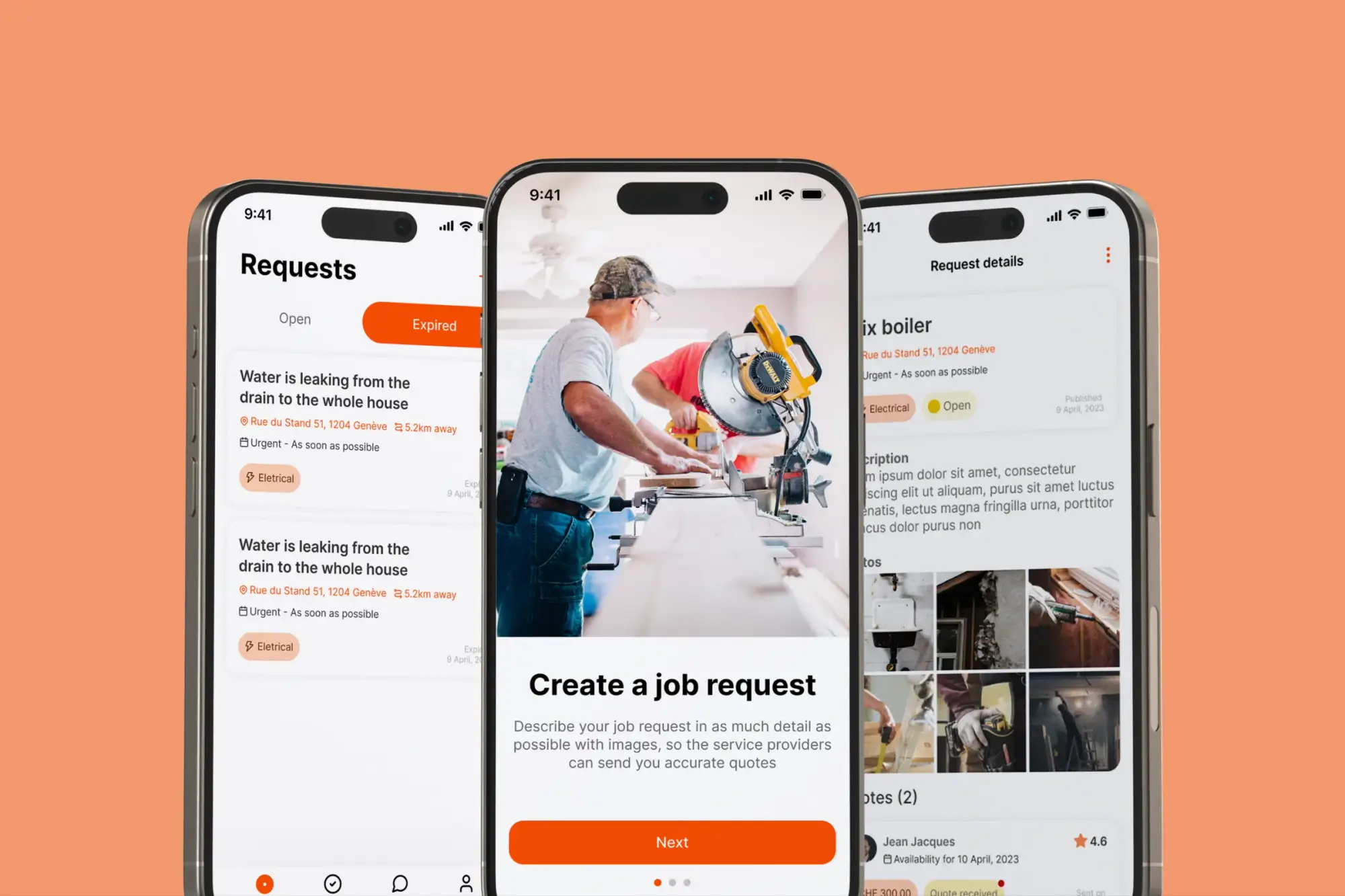 Dooit — telas do produto
