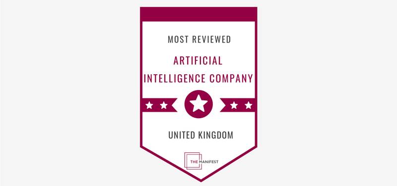 We’re a Top AI Company In The UK!